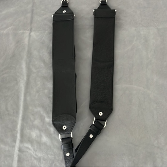 Bandolier Billie Black Leather and Silver Hardware Strap Only Sold Out - Picture 3 of 6